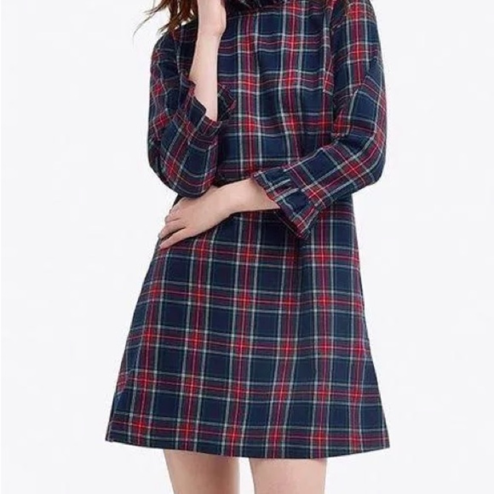 NWT Draper James Lindsay Dress Navy Multi Medium Southern Chic
